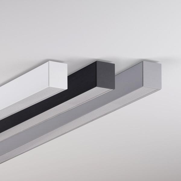 LINEARes Beleuchtungskonzept mit Neutral- oder Warmtonoptionen